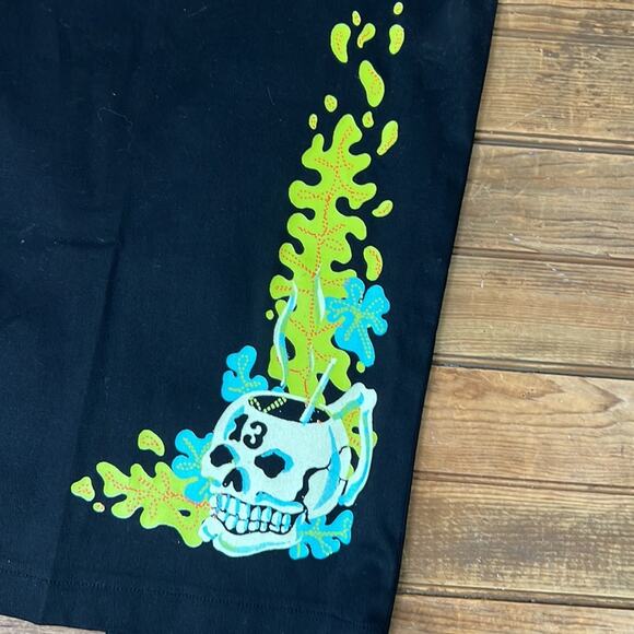 Women’s Lucky 13 Apparel black pencil skirt skull size small - Picture 2 of 9